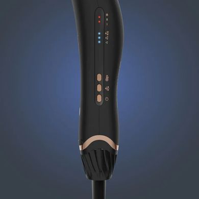 Rowenta Фен Ultimate Experience Air Motion, 1300Вт, 3 режими, насадка-гребінець, кейс для зберігання, іоніз-я, хол. обдув, чорний CF8C20E0 фото