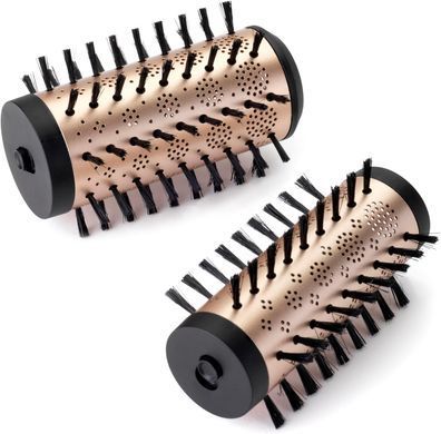 BaByliss Фен-щітка Babyliss Big Hair Dual, 650Вт, 2 режими, хол. обдув, кераміка, золотистий AS952E фото