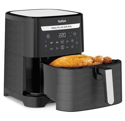 Tefal Мультипечь EasyFry&Grill XXL, 1830Вт, чаша-6.5л, сенсорное управл., 8 програм, пластик, черный EY801815 фото