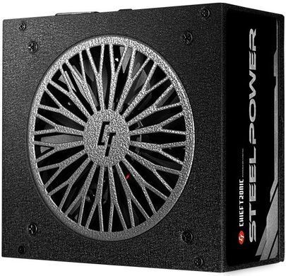 Chieftec Блок живлення RETAIL Chieftronic SteelPower BDK-750FC,750W,12cm FDB fan,eff.>85%,80+ Bronze,a/PFC,Fully Modular BDK-750FC фото