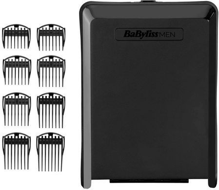 BaByliss Машинка для стриження, мережа+акум., вібраційний мотор, насадок-1, кейс, титан.напил., синій E990E фото