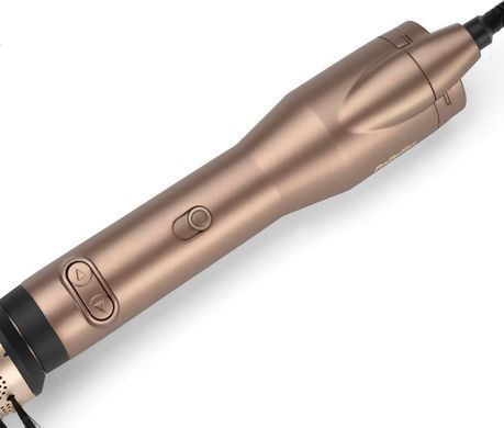 BaByliss Фен-щітка Babyliss Big Hair Dual, 650Вт, 2 режими, хол. обдув, кераміка, золотистий AS952E фото