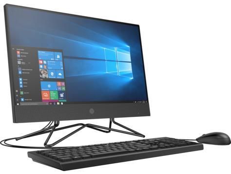 HP Комп'ютер персональний моноблок 200-G4 21.5" FHD IPS, Intel i5-10210U, 8GB, F256GB, ODD, UMA, WiFi, кл+м, DOS, чорний 2Z363EA фото