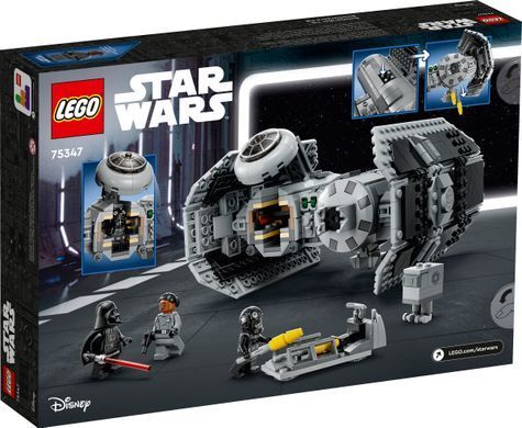 LEGO Конструктор Star Wars Бомбардировщик TIE 75347 фото