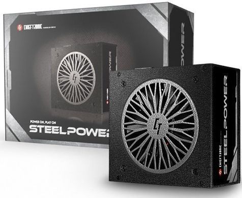 Chieftec Блок живлення RETAIL Chieftronic SteelPower BDK-750FC,750W,12cm FDB fan,eff.>85%,80+ Bronze,a/PFC,Fully Modular BDK-750FC фото