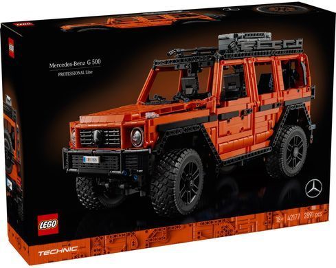 LEGO Конструктор Technic Mercedes-Benz G 500 PROFESSIONAL Line 42177 фото