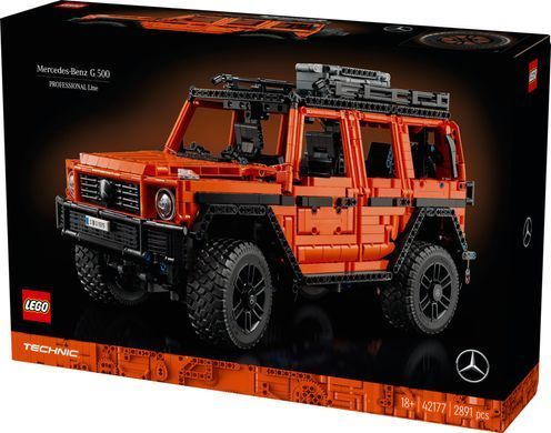 LEGO Конструктор Technic Mercedes-Benz G 500 PROFESSIONAL Line 42177 фото