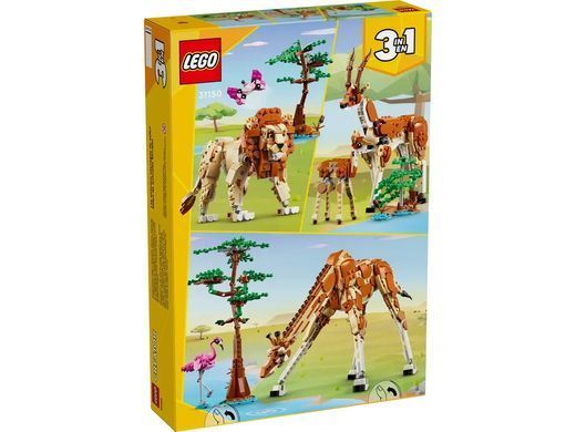LEGO Конструктор Creator Дикі тварини сафарі 31150 фото