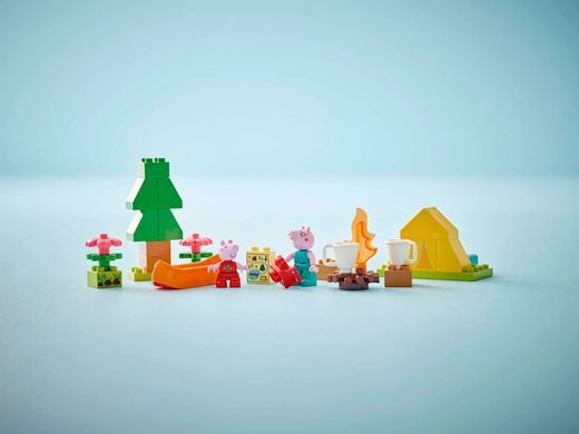 LEGO Конструктор DUPLO Peppa Pig Туристический поход 10452- фото