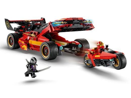 LEGO Конструктор LEGO Ninjago Переслідувач ніндзя X-1 &mdash; 15-та річниця 71867 фото