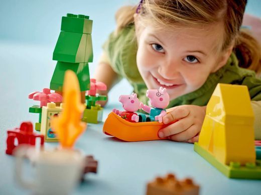 LEGO Конструктор DUPLO Peppa Pig Туристический поход 10452- фото
