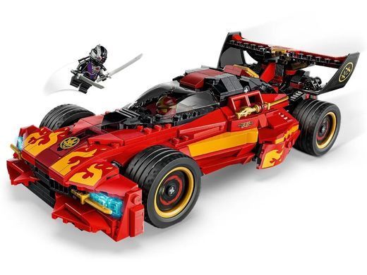 LEGO Конструктор LEGO Ninjago Переслідувач ніндзя X-1 &mdash; 15-та річниця 71867 фото