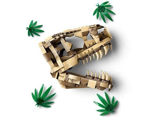 LEGO Конструктор Jurassic World Скам`янілості динозаврів: череп тиранозавра 76964 фото