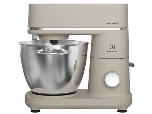 Electrolux Кухонная машина, 1200Вт, чаша-металл, корпус-металл, насадок-4, бежевый E6KM1-4PPT фото