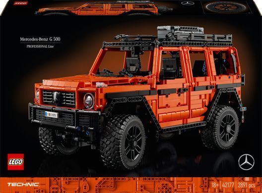 LEGO Конструктор Technic Mercedes-Benz G 500 PROFESSIONAL Line 42177 фото