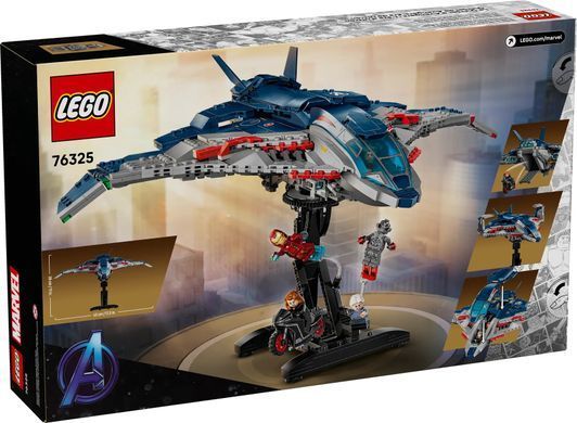 LEGO Конструктор Super Heroes Мстители: Эра Альтрона Квинджет 76325 фото
