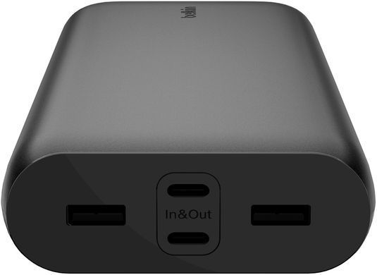 Belkin Портативное зарядное устройство Power Bank 26000мАч, 32Вт, USB-A/USB-C PD PPS, черный BPB016BTBK фото