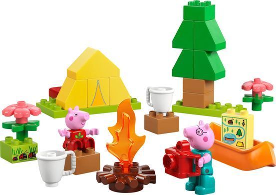 LEGO Конструктор DUPLO Peppa Pig Туристический поход 10452- фото