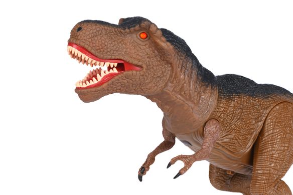 Динозавр Same Toy Dinosaur World Тиранозавр коричневий (світло, звук) RS6123Ut фото