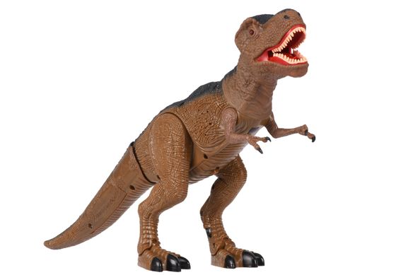 Динозавр Same Toy Dinosaur World Тиранозавр коричневий (світло, звук) RS6123Ut фото