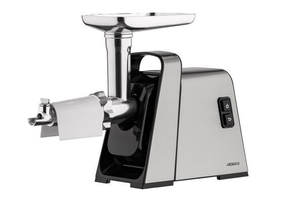 М'ясорубка Ardesto MGK-2400 - 2400 Вт/2,2 кг-хв/4 тертки/томат. соковиж./сріблястий MGK-2400 фото
