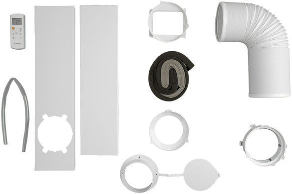 Ariston Кондиціонер мобільний Mobis 8 16м2 on/off 8000BTU 2.6кВт A/- R290 білий