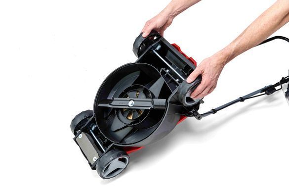 Einhell Газонокосарка електрична GC-EM 1000/32, 1000 Вт, 32 см, 20-70 мм, бак 30 л, до 300 м2, 7.91 кг 3400070 фото