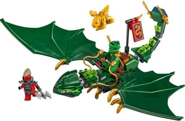 LEGO Конструктор Ninjago Зелений лісовий дракон Ллойда 71829 фото