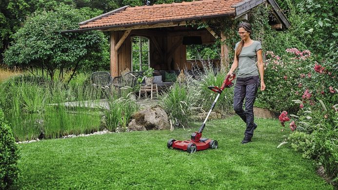 Einhell Тример акумуляторний GE-CT 18/28 Li TC-Solo 18В 8500об/хв 28см ліска та возик 2.15кг без АКБ і ЗП 3411212 фото