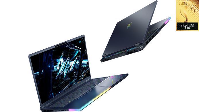 Acer Ноутбук Predator Helios 18 PH18-73 18" WQXGA IPS, Intel U9-275HX, 32GB, F2TB, NVD5080-16, Win11P NH.QVYEU.007 фото
