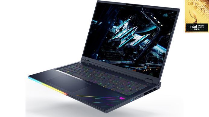 Acer Ноутбук Predator Helios 18 PH18-73 18" WQXGA IPS, Intel U9-275HX, 32GB, F2TB, NVD5080-16, Win11P NH.QVYEU.007 фото