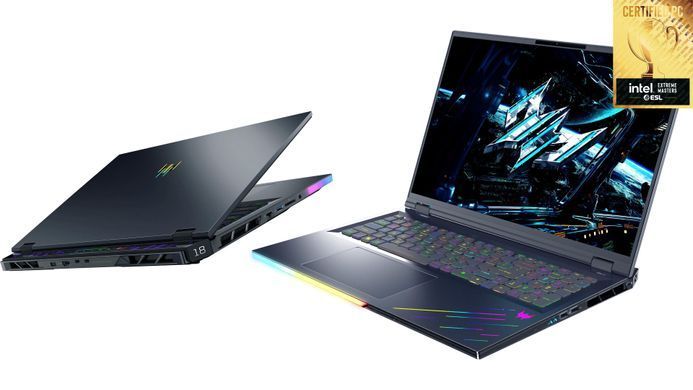 Acer Ноутбук Predator Helios 18 PH18-73 18" WQXGA IPS, Intel U9-275HX, 32GB, F2TB, NVD5080-16, Win11P NH.QVYEU.007 фото