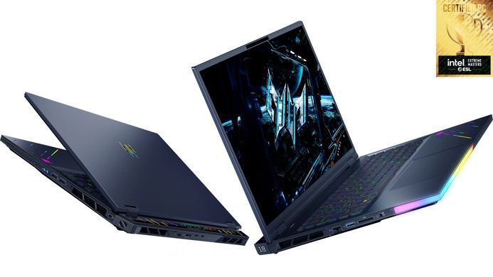 Acer Ноутбук Predator Helios 18 PH18-73 18" WQXGA IPS, Intel U9-275HX, 32GB, F2TB, NVD5080-16, Win11P NH.QVYEU.007 фото