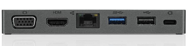 Lenovo Док-станція Lenovo Powered USB-C Travel Hub-WW 4X90S92381 фото