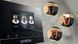 Siemens Siemens Coffee machine, 2.4L, auto capuchino maker, LED display, auto recipe-20, black-silver 8 - магазин Coolbaba Toys