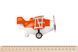 Літак металевий інерційний Same Toy Aircraft помаранчевий 2 - магазин Coolbaba Toys