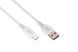 Кабель заряджання/синхронізації 2E USB-A > USB-C, 1м, Glow, білий 2 - магазин Coolbaba Toys