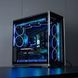 Zalman Корпус P60 без БП, 2xUSB3.0, 1x Type C, 3x120мм ARGB Reverse, 2x120мм ARGB, VGA 435мм, LCS ready, Curved Tempered Glass, Dual Chamber, ATX, чёрный 4 - магазин Coolbaba Toys