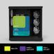 Zalman Корпус P60 без БП, 2xUSB3.0, 1x Type C, 3x120мм ARGB Reverse, 2x120мм ARGB, VGA 435мм, LCS ready, Curved Tempered Glass, Dual Chamber, ATX, чёрный 14 - магазин Coolbaba Toys