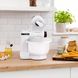 Кухонная машина Bosch, 700Вт, чаша-пластик, корпус-пластик, насадок-3, белый 11 - магазин Coolbaba Toys