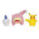 Набор игровых фигурок POKEMON W18 - ПИКАЧУ, ЛИТВИК, СЛОУПОК 2 - магазин Coolbaba Toys