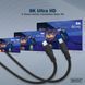 Digitus Кабель USB-C заряджання/синхронізації, 1м, USB 4.0 Gen3, 40G, 240W, 8K, силіконовий, чорний 10 - магазин Coolbaba Toys