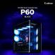 Zalman Корпус P60 без БП, 2xUSB3.0, 1x Type C, 3x120мм ARGB Reverse, 2x120мм ARGB, VGA 435мм, LCS ready, Curved Tempered Glass, Dual Chamber, ATX, чёрный 2 - магазин Coolbaba Toys