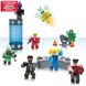 Игровой набор Roblox Environmental Set Heroes of Robloxia, 8 фигурок и аксессуары 1 - магазин Coolbaba Toys