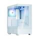 Zalman Корпус P10 без БП, 1xUSB3.0, 1xUSBType-C, 1x120мм ARGB, VGA 384мм, LCS ready, TG Side Panel, mATX, білий 1 - магазин Coolbaba Toys