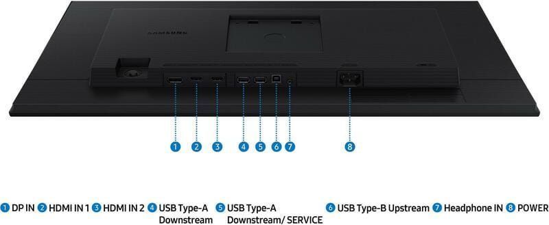 Samsung Монітор Samsung 27" S27D400 2*HDMI, DP, USB, IPS, 100Hz LS27D400GAIXUA фото