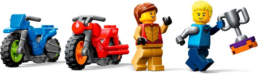 Конструктор LEGO City Stuntz Каскадерская задача с вращением 60360 фото
