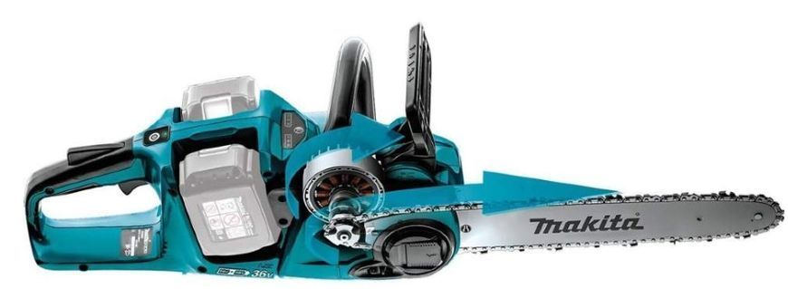Makita DUC355Z аккумуляторная LXT, 18В + 18В, 350мм DUC355Z фото