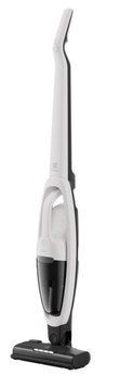 Electrolux Пылесос беспроводный, конт пыль -0.3л, автон. раб. до 45мин, вес-2.8кг, НЕРА, 2в1, турбо-щетка, BRC, 4 насадки, белый ES52CB18SH фото