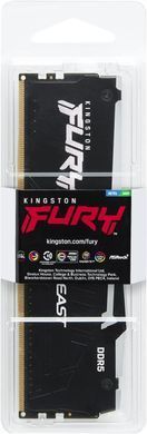 Kingston Пам'ять ПК Kingston DDR5 32GB 6000 FURY Beast RGB KF560C36BBE2A-32 фото